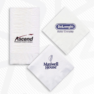 Personalize napkins for your wedding, office event or to celebrate an anniversary Personalize napkins for your wedding, office event or to celebrate an anniversary